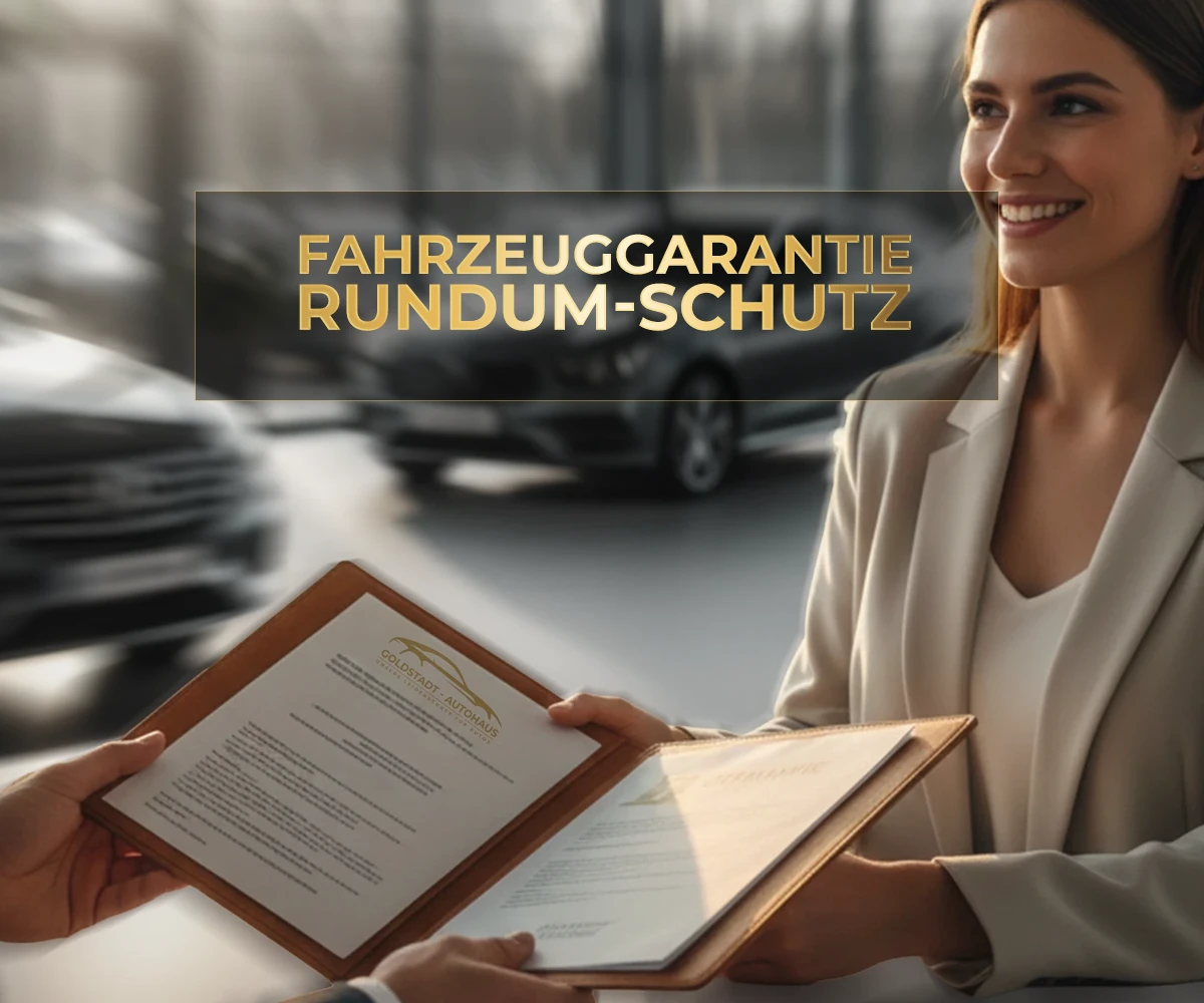 Umfangreiche Gebrauchtwagengarantie Goldstadt